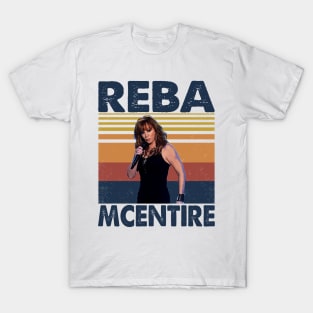 Retro Reba McEntire Fancy Gift Fan T-Shirt